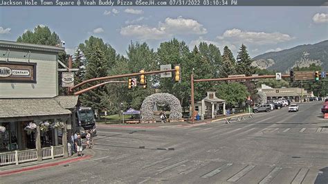 jackson hole webcam town square